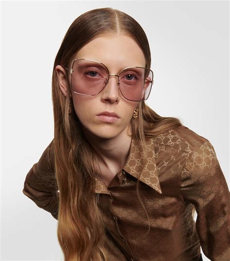 gafas cuadradas gucci|gafas gucci mujer.